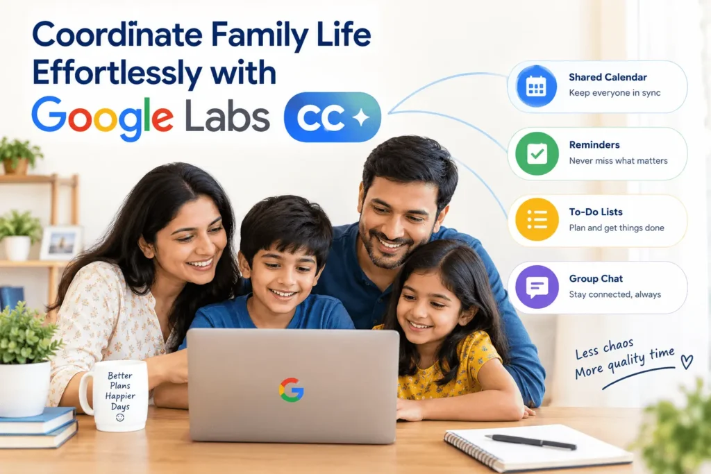 Google Labs CC AI agent built for families